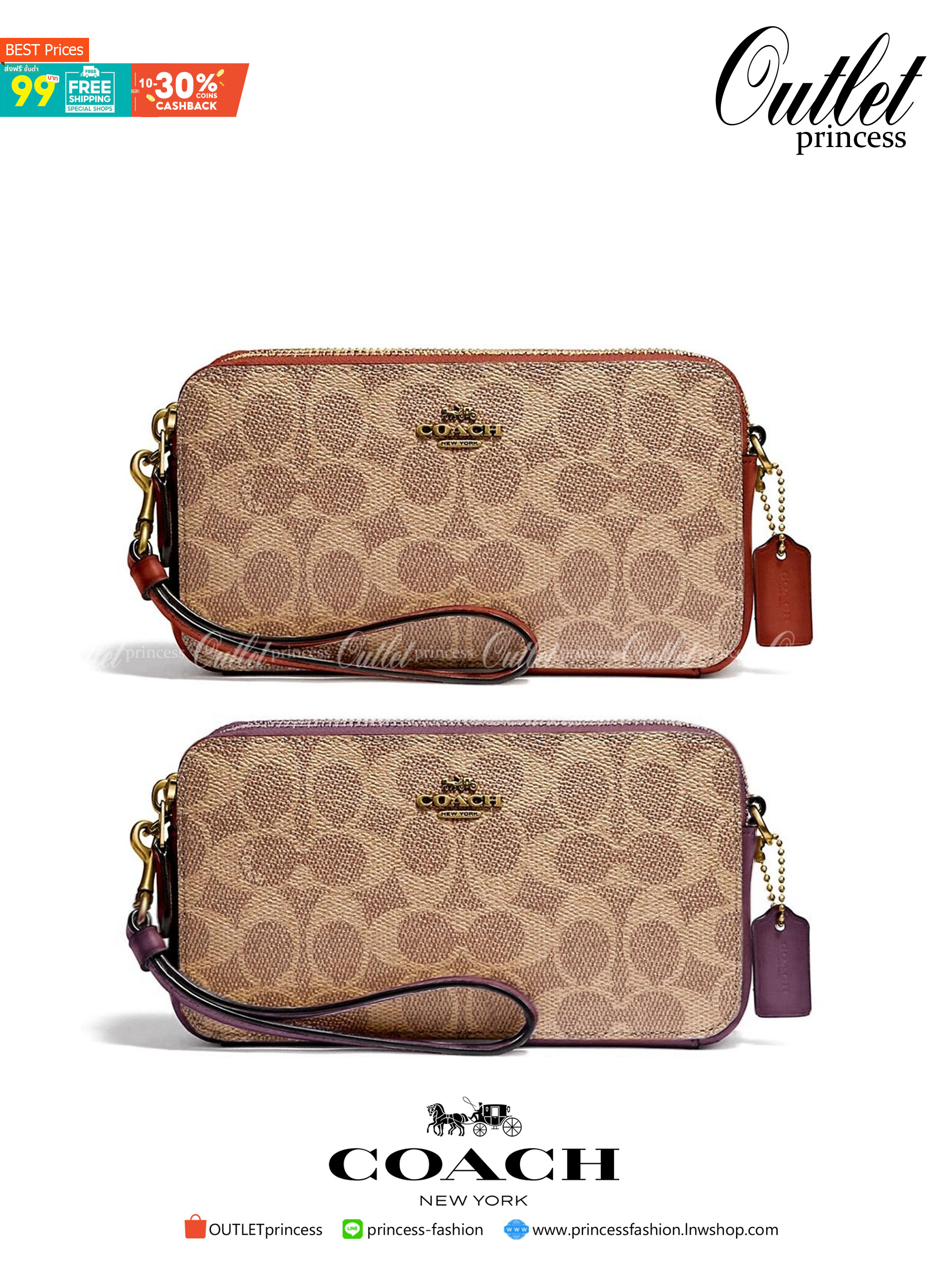COACH KIRA CROSSBODY IN SIGNATURE CANVAS (COACH F89399)🍁เหมาะมือมาก หยิบใช้ง่ายสบายเลย🌈//รุ่นนี้ จะถือ จะคล้องมือ สะพายคลอสบอดี้ ได้หลายลุค จัดวางตามต้องการได้เลย // มีสายคล้องมือ และสายยาว สามารถถอดได้ทั้ง 2 สาย //เปิด-ปิดด้วยซิป มี2 ช่อง