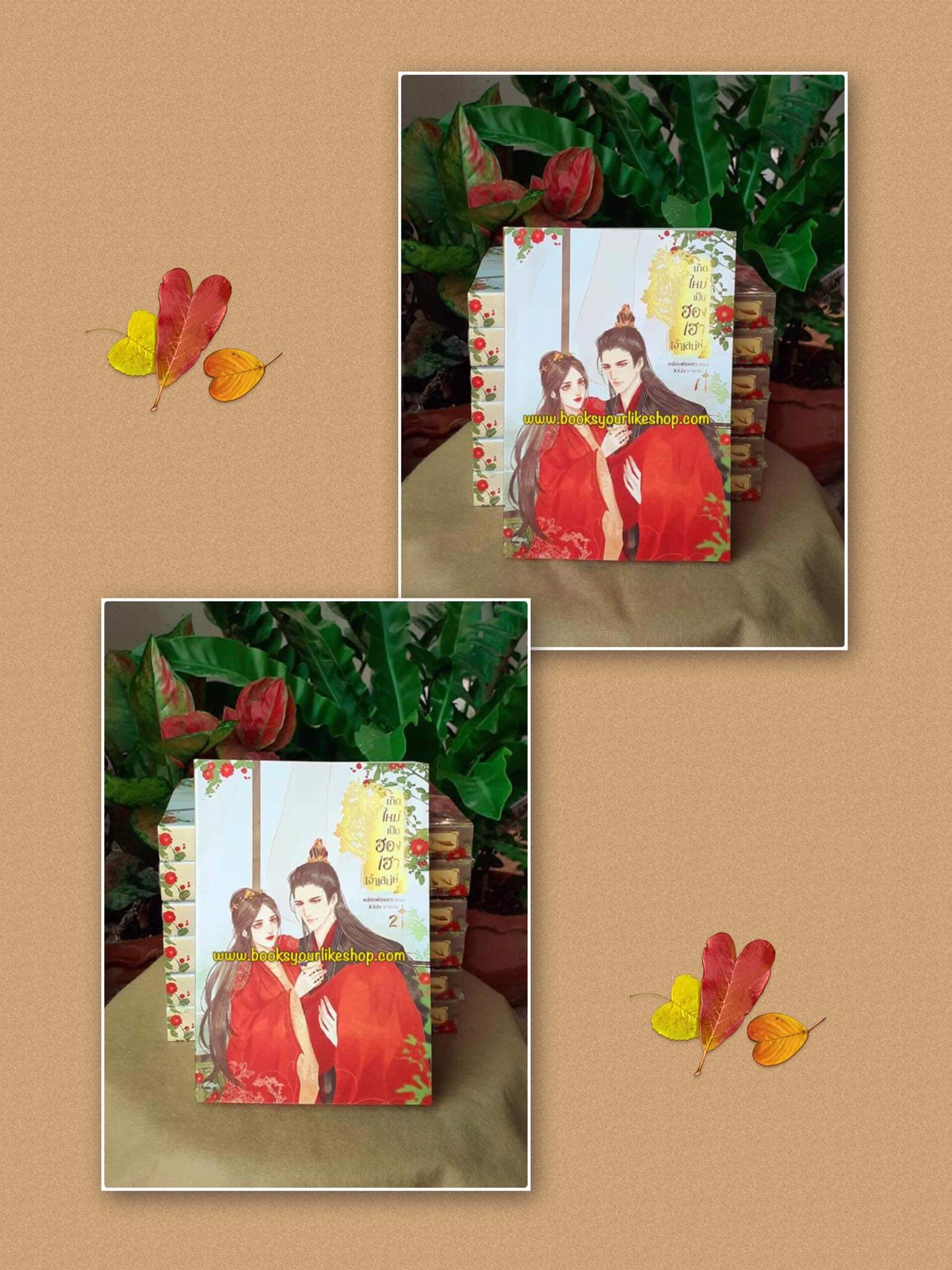 เกิดใหม่เป็นฮองเฮาเจ้าเสน่ห์ 2 เล่มจบ,ผู้แต่ง,หลิงเฟยหยา,จีนโบราณทำมือ สนุกแนะนำค่ะ