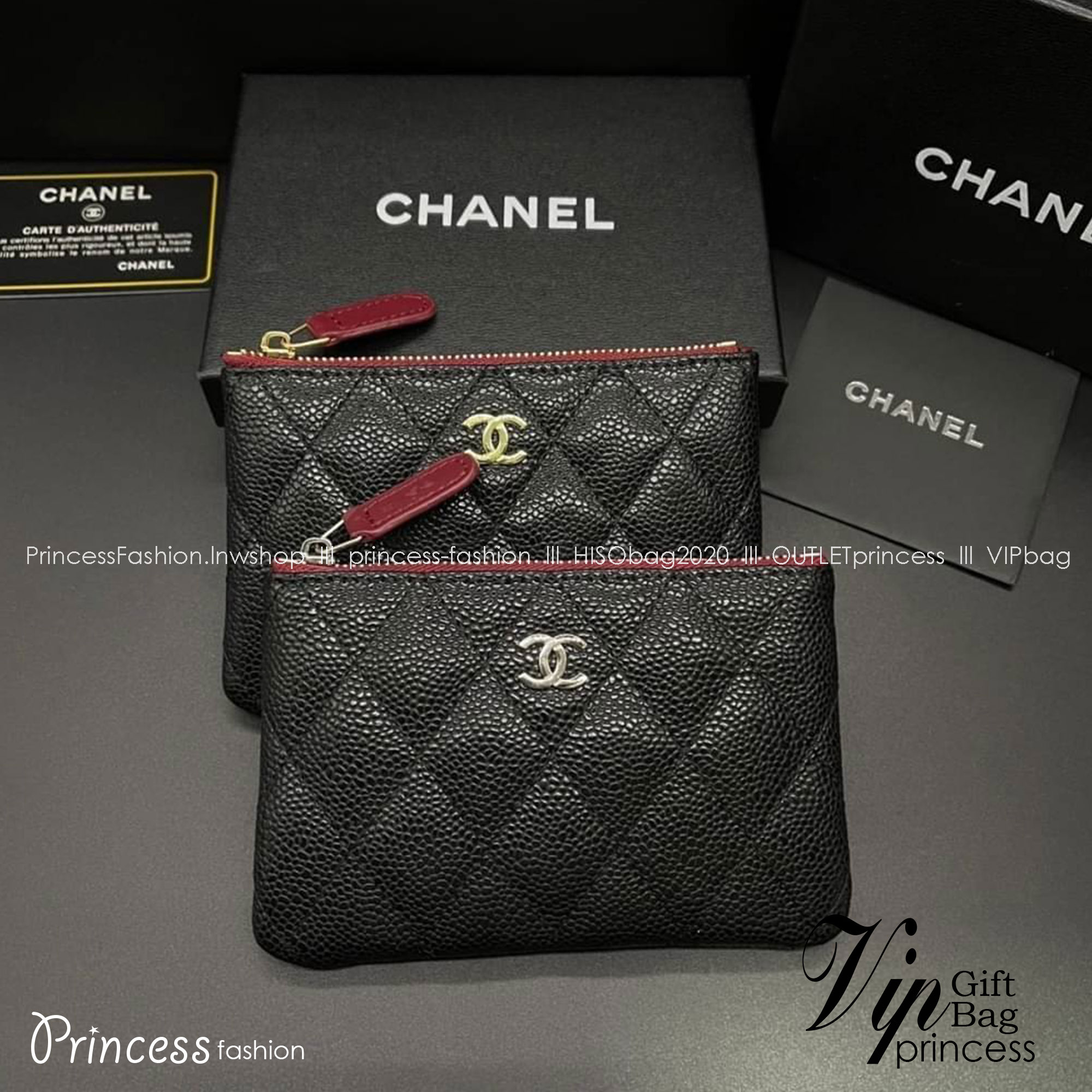 Chanel Classic Mini O-Case / Chanel Classic Mini Pouch กระเป๋าทรงพอชมินิ รุ่นฮิต คลาสสิกเป็นอมตะ ภายในตามรูป เกรดออริจินอล ภาพถ่ายจากงานขายจริง ใช้งานต่างประเทศได้