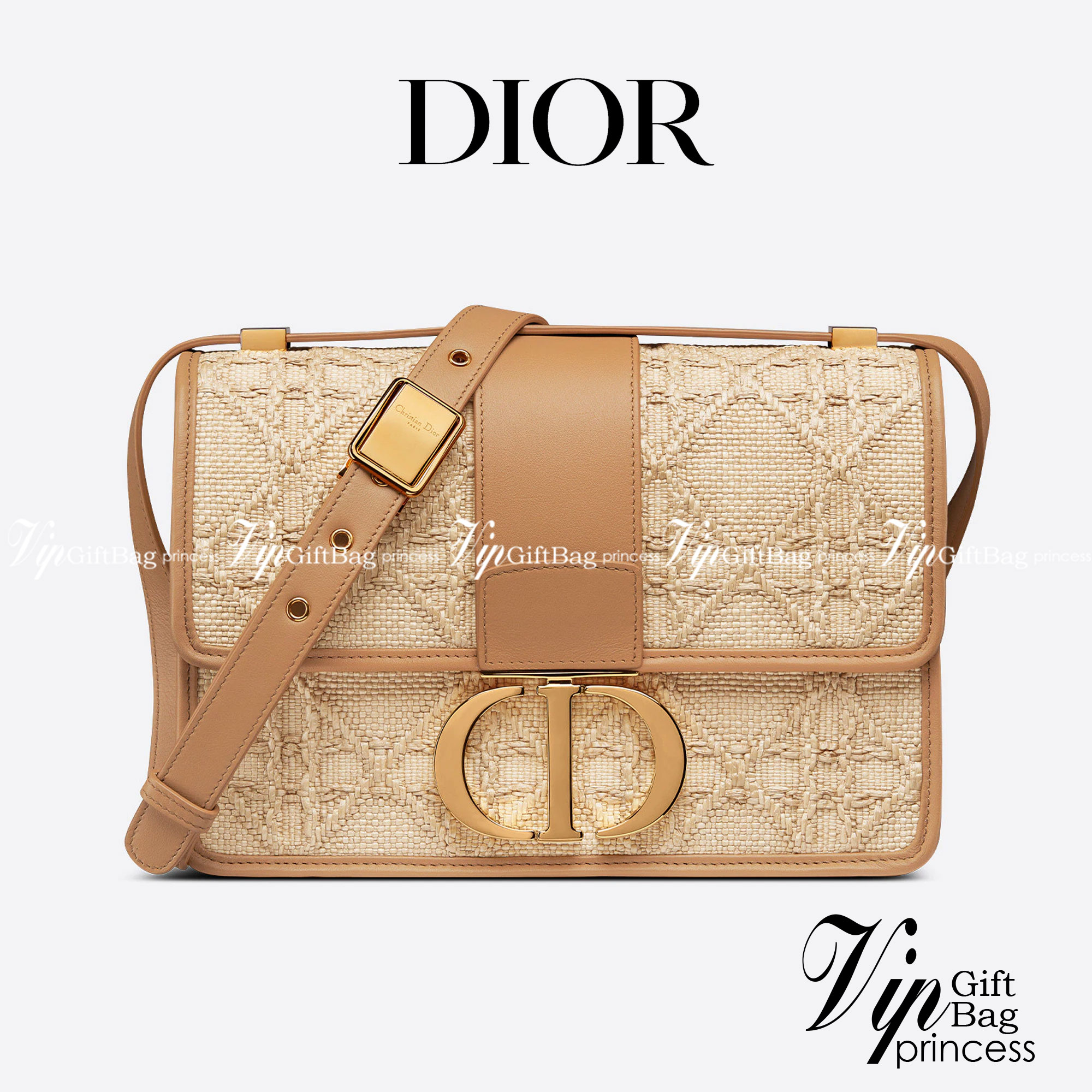 ORI 】DIOR 30 Montaigne Bag Natural Cannage Raffia พร้อมส่งที่ไทย ภาพสินค้าถ่ายจากงานขายจริง ใช้งานต่างประเทศได้ เอกลักษณ์ของความหรู น้ำหนักเบา ไอเท็มหายาก!! Best seller!! ยกให้น้องเลย!! ดีไซน์เรียบหรูในความเป็นเอกลักษณ์ ใช้งานง่าย สะดวก ได้ทุกโอกาส แนะนำเ