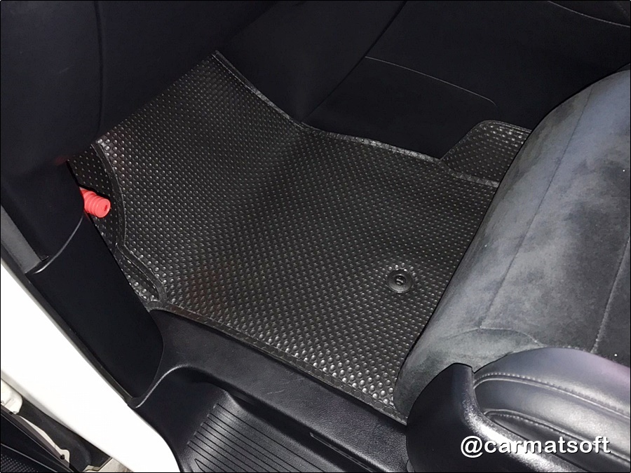 พรมกระดุมเม็ดเล็กรีดขอบTOYOTA ALPHARD ปี2016-20 สีดำ สวยงาม ทนทาน เข้ารูป เต็มคัน