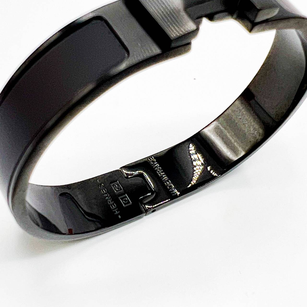 HERMES Clic HH So Black bracelet ออริจินอล พร้อมส่งที่ไทย เกรดใช้งานสลับของแท้ ใช้งานต่างประเทศได้