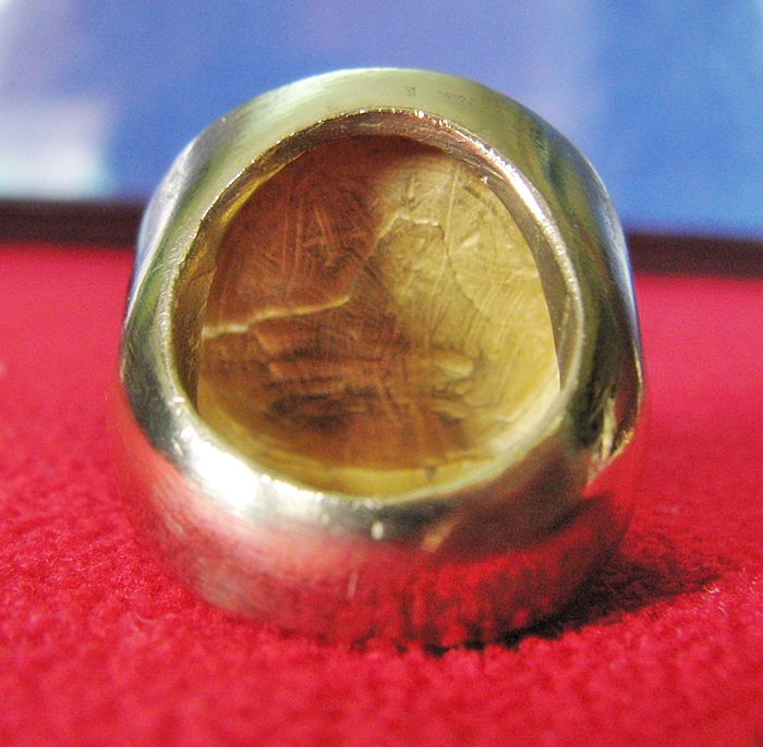 สินค้าหมดค่ะ แหวนหยินหยางเนื้อทองเหลืองค่ะ