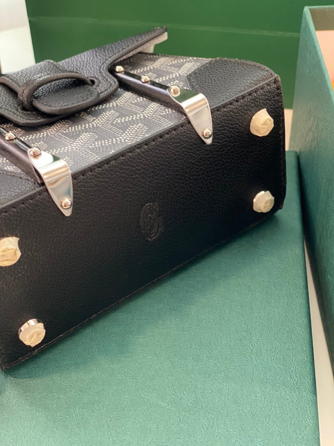 GOYARD SAIGON SIZE MINI 15cm เกรดท็อปออริเทียบแท้ ใช้สลับแท้ได้ ใช้งานต่างประเทศได้ Box set