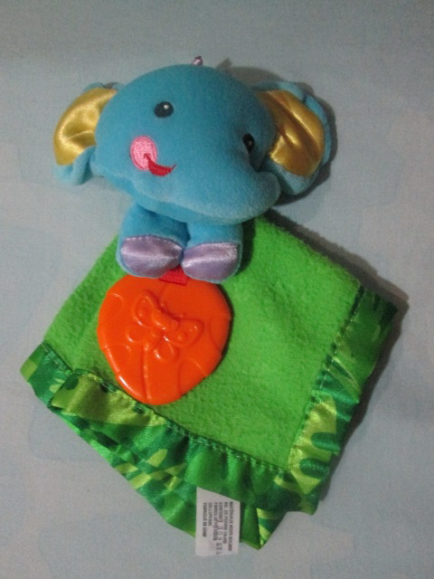 Elephant Security Blanket by Mattel ของเล่นผ้าเสริมพัฒนาการมือสอง