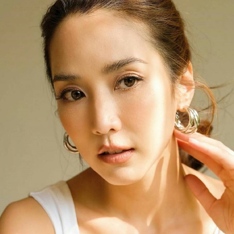 ต่างหูห่วงเงินสามชั้น น้ำหนักเบา