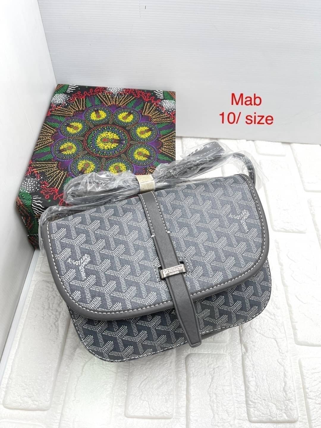 GOYARD belvedere pm / GOYARD Messenger Bag 10" แบรนด์ดังจากฝรั่งเศส เรัยบหรูแต่ดูสง่า สะดุดตาด้วยลายเฉพาะตัว