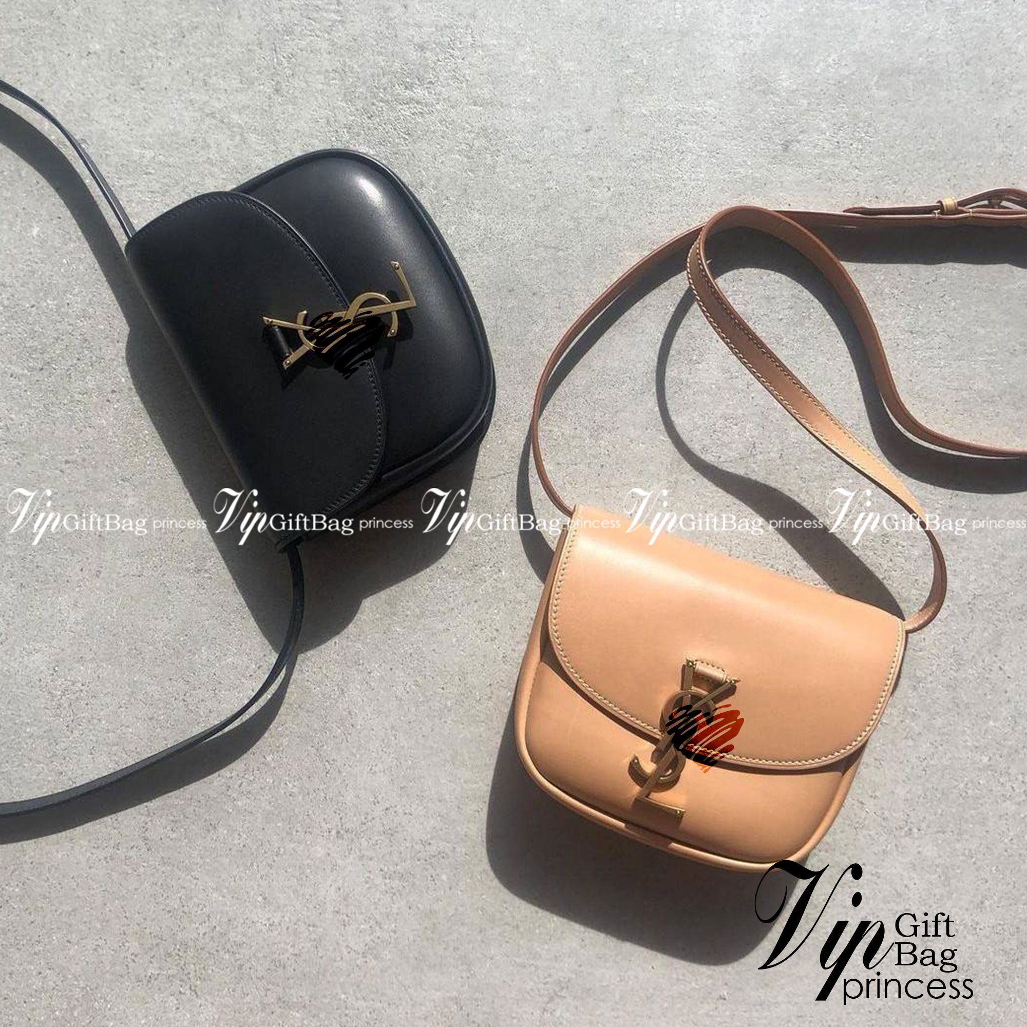 VIP 🥂 สีใหม่พร้อมส่ง! Saint Laurent Kaia Small YSL Plaque Leather Cross Body Bag / YVES SAINT LAURENT YSL BAG VIP วัสดุ Calfskin หนังเรียบอยู่ทรงเปิดปิดด้วยฝาปิดโลโก้แบรนด์อะไหล่ทอง ภายในโล่งมีโลโก้และช่องย่อยสามารถใส่มือถือของใช้จุกจิกได้เยอะ สาย