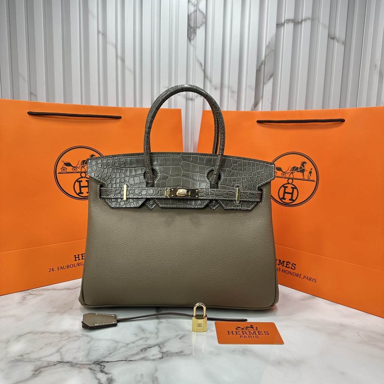 ORI หนังแท้ | Hermes Birkin 25 Bag กระเป๋าสะพายที่สุดแห่งหรูหราลัคชู นิยามของความสง่างามเหนือกาลเวลา แบรนด์เนมในฝัน งดงามดั่งเจ้าหญิง