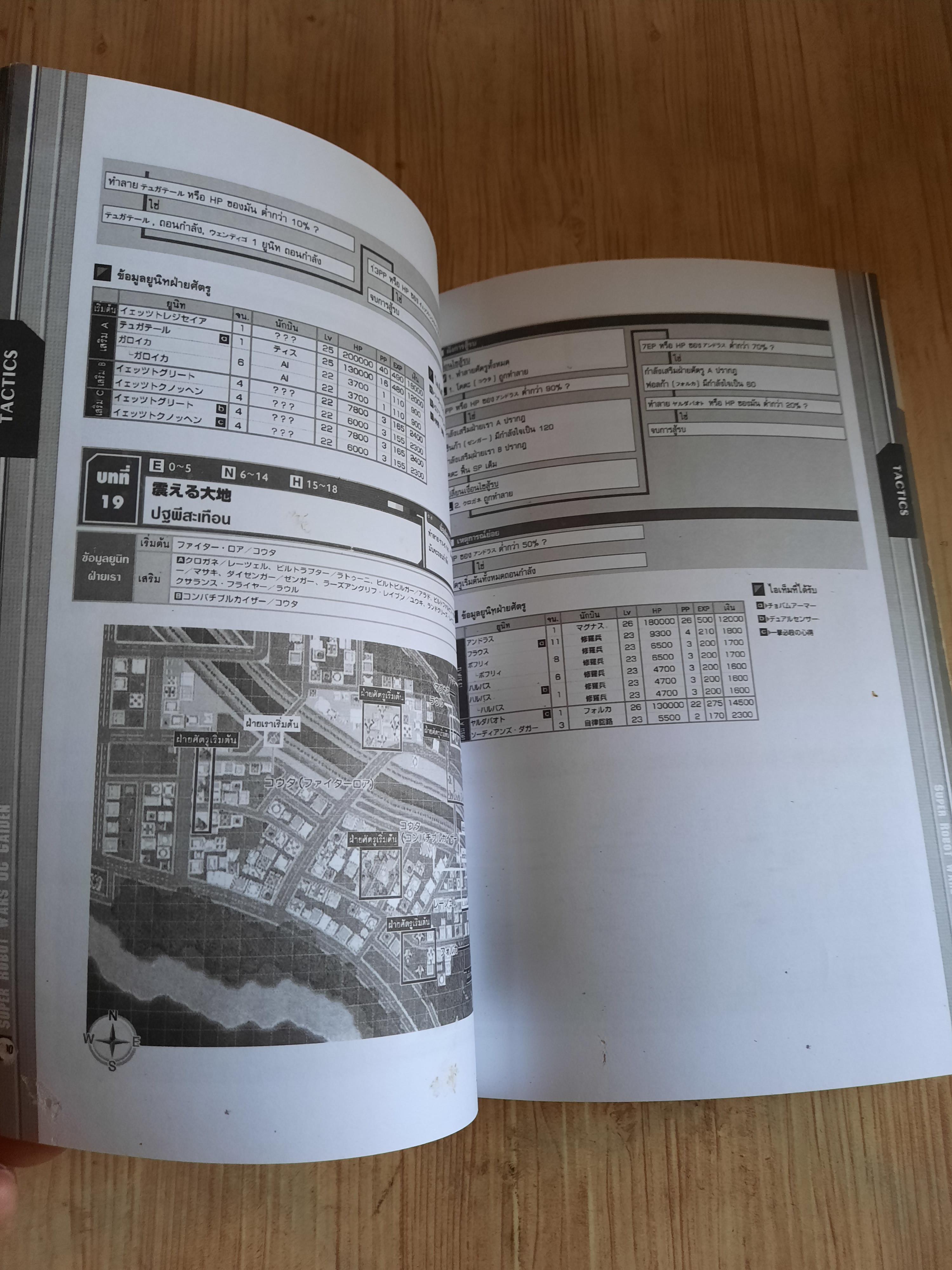 คู่มือเฉลยเกม PS2 SUPER WARS OG GAIDEN