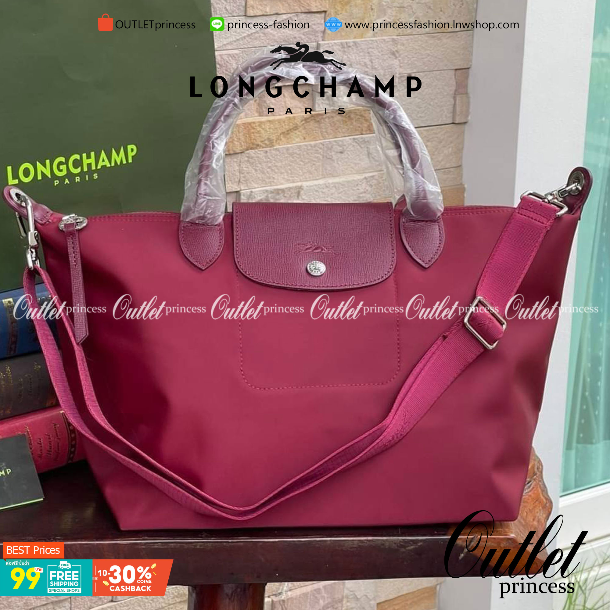 8สี พร้อมส่ง Longchamp LE PLIAGE NÉO TOP HANDLE BAG (medium size) อีกหนึ่งรุ่นยอดนิยม ที่สาวๆ ต้องมีไว้เก็บไว้สักใบ กระเป๋าโท้ทใบนี้ มาพร้อมกับสีที่มีสไตล์เรียบง่าย มีสายสะพายยาวปรับสั้นยาวได้ช่วยให้คุณสามารถสะพายไหล่ได้อย่างสบาย ในตัวสายปักโลโก้อันเป็นสั