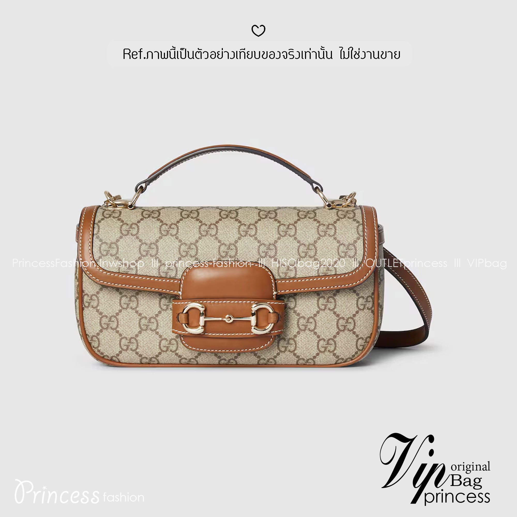 ORI หนังแท้ | Gucci Horsebit 1955 Soft small top handle bag ปรับโฉมใหม่เรียบสวยหรู กระเป๋าสะพายถือ/สะพาย ที่สุดของความคลาสสิค กะทัดรัด สวยอยู่ทรง ใช้งานง่ายและคล่องตัว