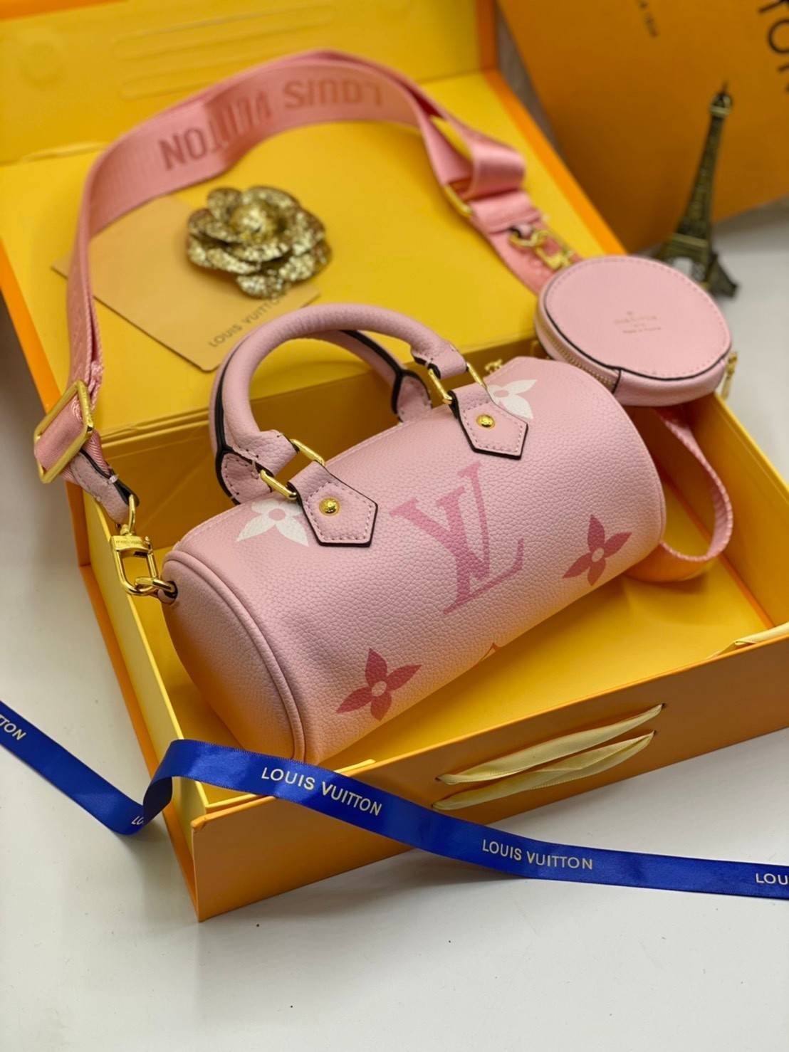พรีเมี่ยมกิ๊ฟแท้ 100% 】พร้อมส่งที่นี่ที่เดียว VIP gift LOUIS VUITTON PAPILLON BB HANDTASCHE AUS MONOGRAM หนังแท้ สีพาสเทลสวยน่ารัก สาวหวานห้ามพลาดน้าาา งานสวยมากค่ะ