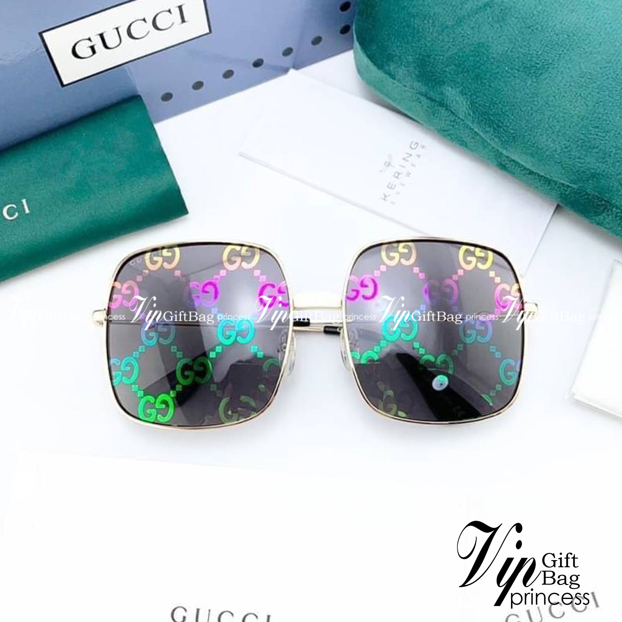 GUCCI SUNGLASSES แว่นตากันแดดกุชชี่ เกรดออริจินอล 1:1 งานสวยสุด คุณภาพดี Hi-quality กันแดดเต็มประสิทธิภาพ UV protection ภาพถ่ายจากสินค้าจริง