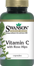 (Pre-order) Swanson Premium Vitamin C w/Rose Hips 1,000 mg 90 Caps