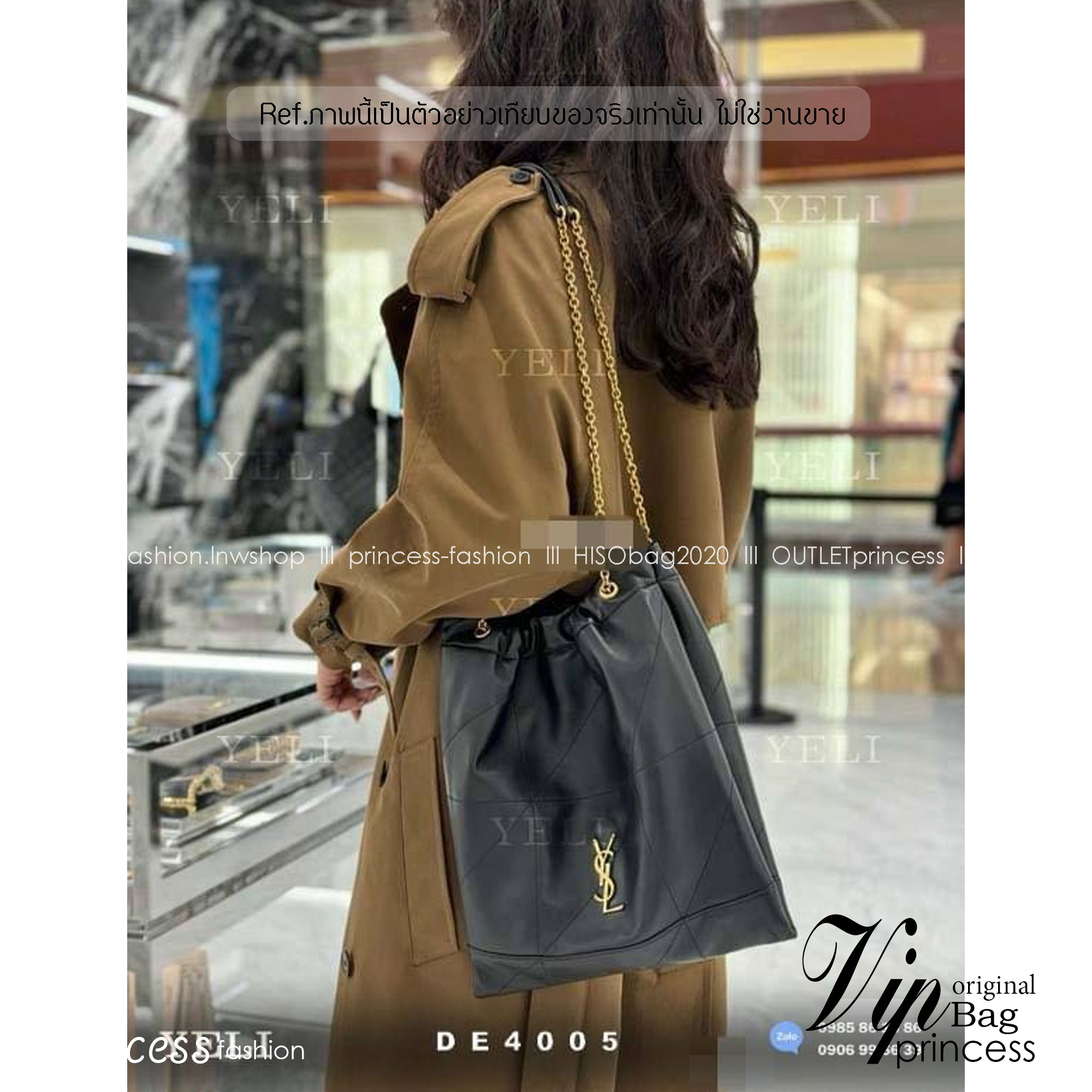 YSL JAMIE 4.3 POCHON / YSL TOTE BAG กระเป๋าสะพายทรงโท้ท รุ่นใหม่ งานหนังเต็มใบจุของได้เยอะ เกรดออริ 1:1 ใช้งานต่างประเทศได้