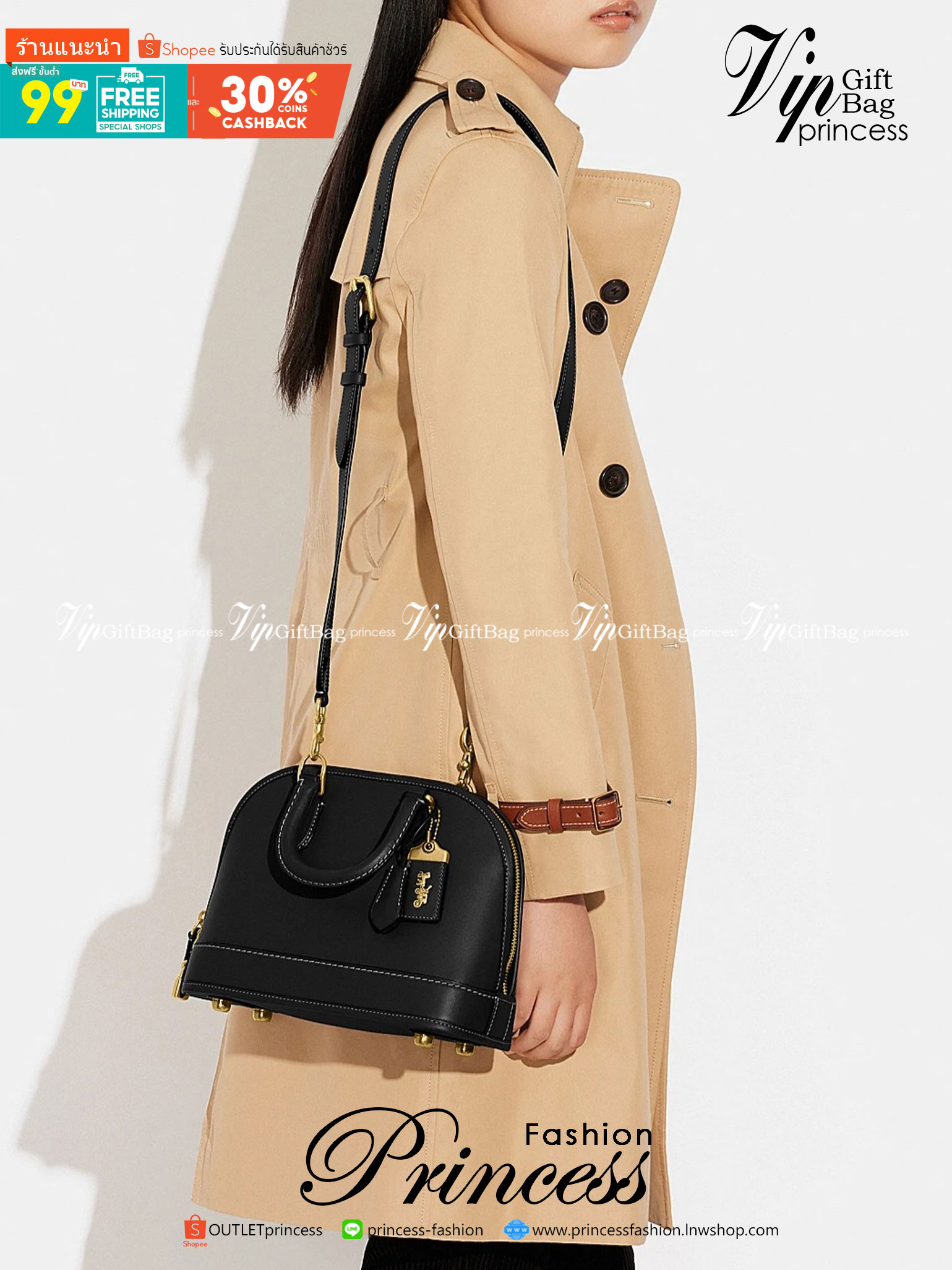 COACH REVEL BAG ((CC411)) ยังไม่เข้าไทย มีมาให้ตับจองก่อนใครที่นี่! พร้อมส่ง รุ่นใหม่ล่าสุด! สวยและดูดี ต้องยกให้รุ่นนี้เลยค่ะ กับกระเป๋าทรงโดม ที่ไม่ว่าลุคไหนๆก็เอาอยู่ หนังแท้เรียบสวยมากๆค่ะ 💕ด้านหน้าห้อยพวงแบรนด์+พวงหนังมาให้