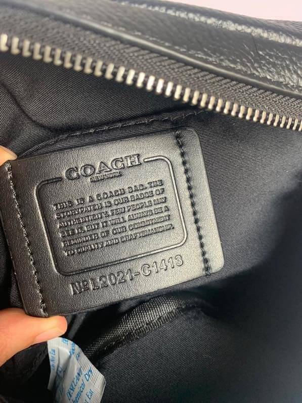 Coach GRADE BELT BAG (COACH C1413) QB/BLACK