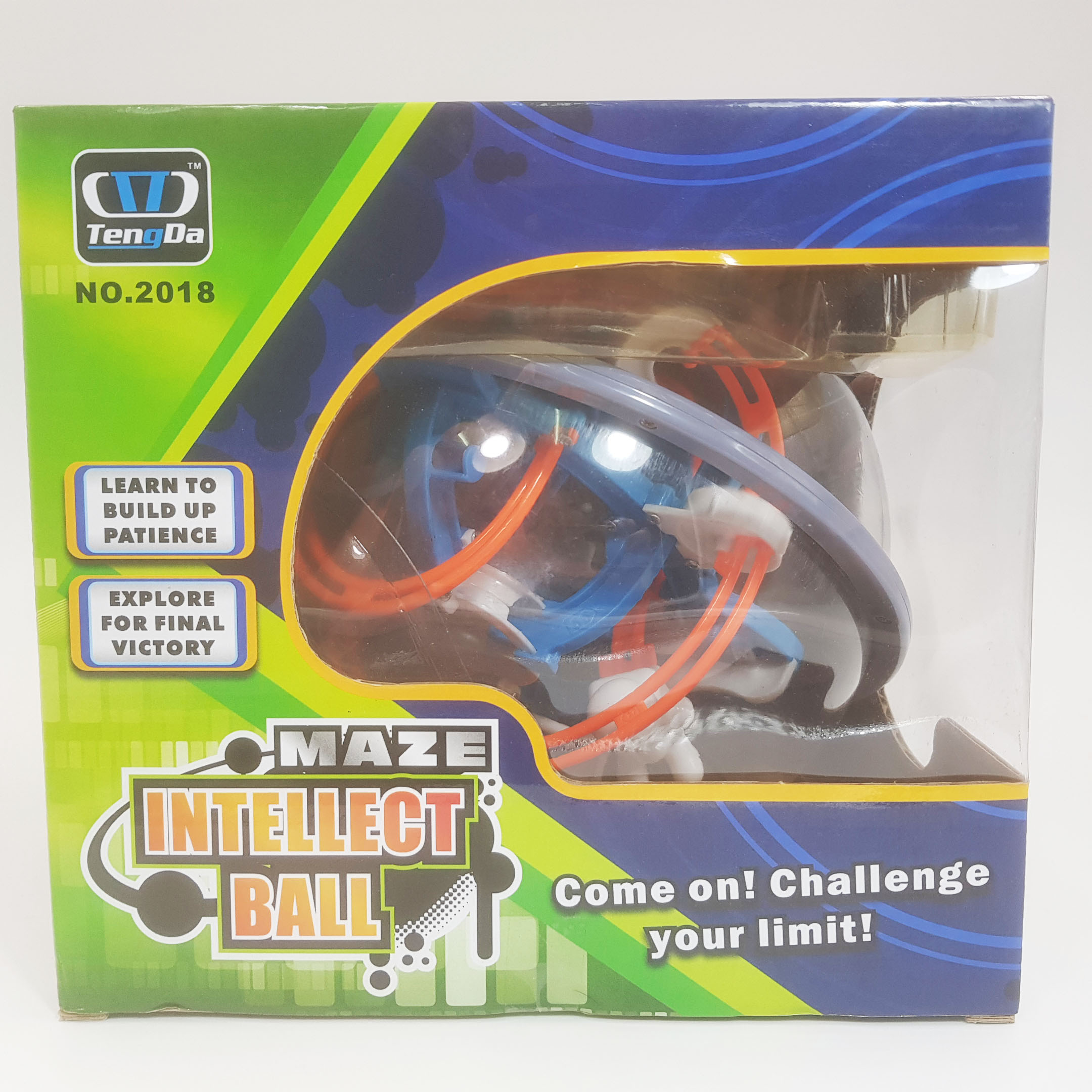 ลูกบอลเขาวงกตฝึกสมาธิ Maze Intellect Ball 80 ด่าน