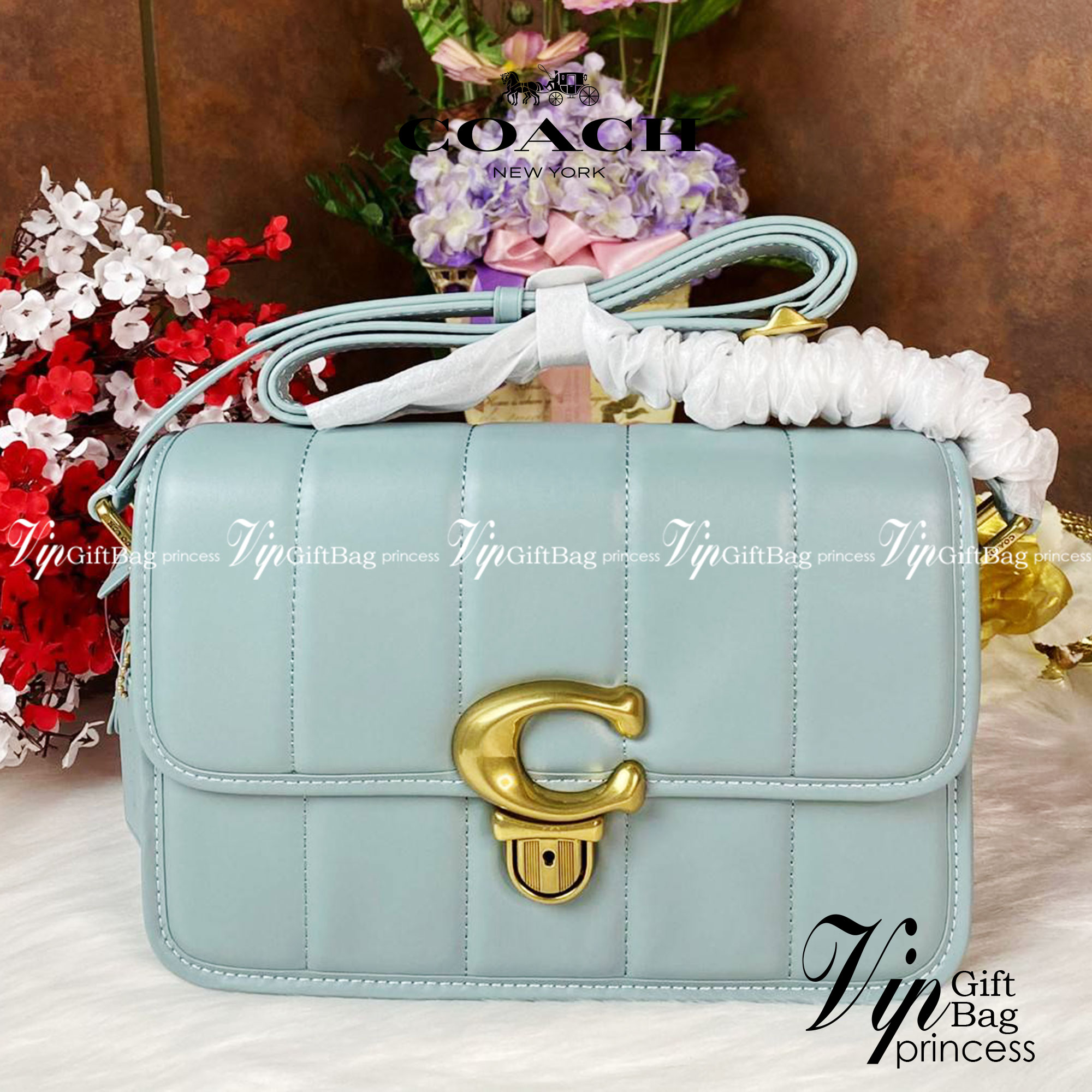 Coach Studio Shoulder Bag With Quilting c7725 พร้อมส่งที่ไทย