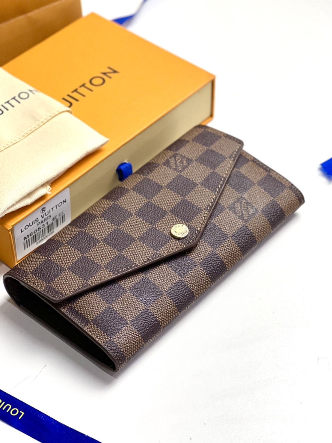 LV Long Wallet / LV Sarah Wallet Monogram Canvas กระเป๋าสตางค์ใบยาวแบรนด์ดัง สวยหรูดูแพง สีและลายคลาสสิค เลือกช้อป! ใช้แล้วรับทรัพย์ ปังแน่นอนค้า