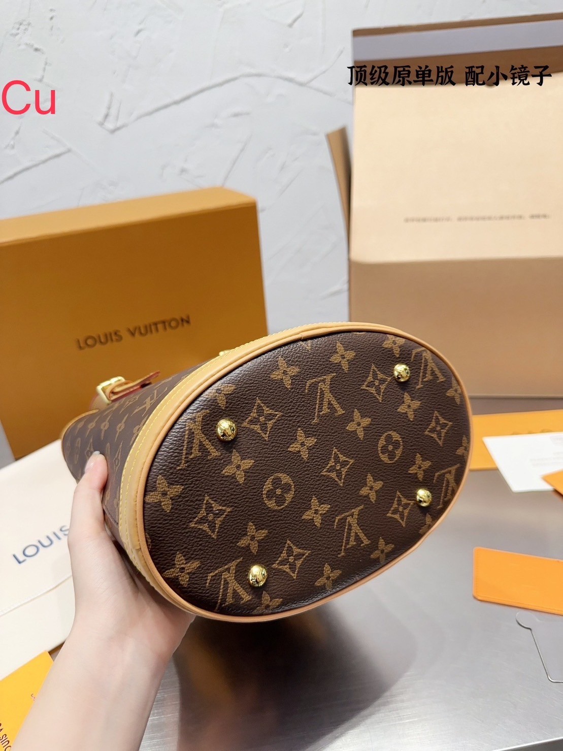 LV Bucket Vintage Bag / LV monogram canvas bucket bag พร้อมส่ง กระเป๋าสะพายทรงบัคเก็ตวินเทจพร้อมใบเล็ก สวยหรู ดูผู้ดี รูปทรงคลาสสิคทรงถัง ใช้งานง่าย
