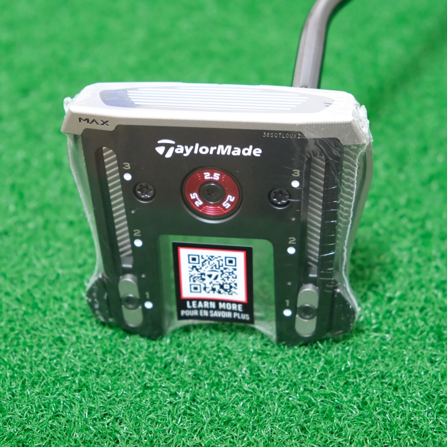 NEW TAYLORMADE SPIDER GT MAX SINGLE BEND 35" PUTTER + HEADCOVER + TOOL