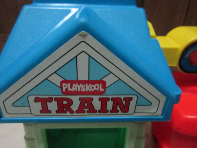 Playskool Train with Weeble Vintage ของเล่นเสริมพัฒนาการสำหรับเด็กมือสอง
