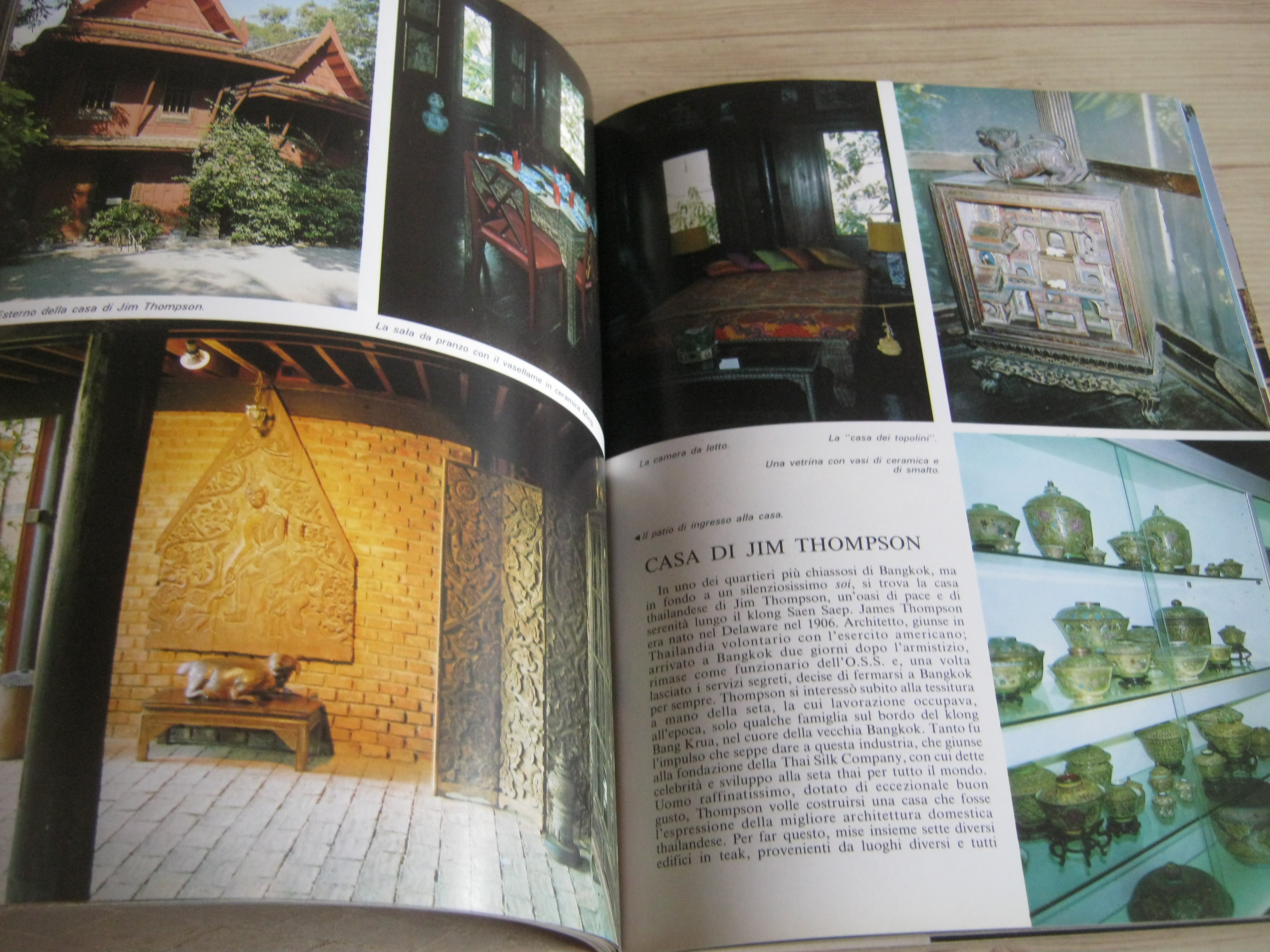 BANGKOK AYUTTHAYA PATTAYA EDIZIONE ITALIANA By Giovanna Magi (ภาพสี่สีทั้งเล่ม)