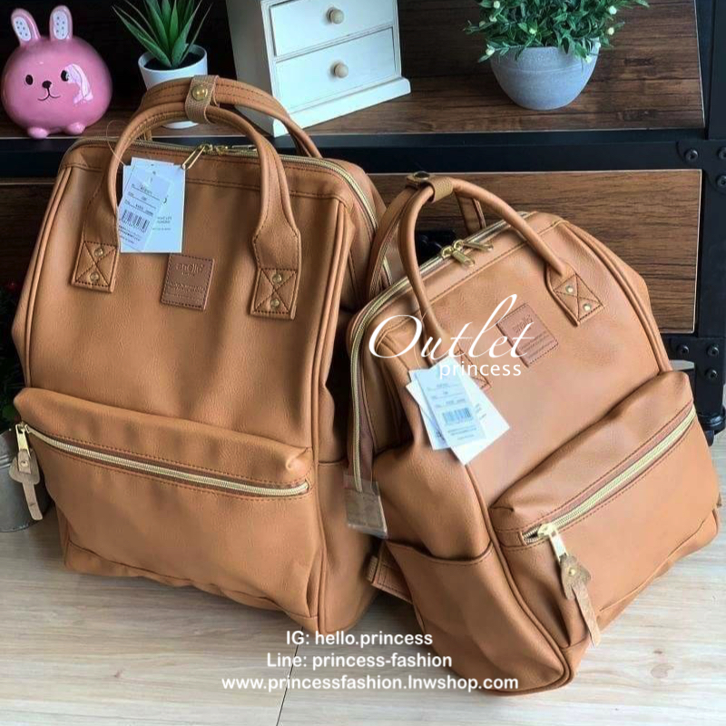 Anello polyurethane leather rucksack รุ่น Mini และ Classic กระเป๋าเป้จากแบรนด์เล็กๆมาสู่แบรนด์ดังทั้งในไทยและญี่ปุ่น วัสดุหนังpuแต่งลายหินอ่อนหนังนิ่ม กันน้ำได้ ภายในมีช่องเล็ก2ช่อง เปิดปิดด้วยซิปคู่ ปากกระเป๋าเป็นโครงสะดวกต่อการหยิบจับของภายใน ด้านข้างมี