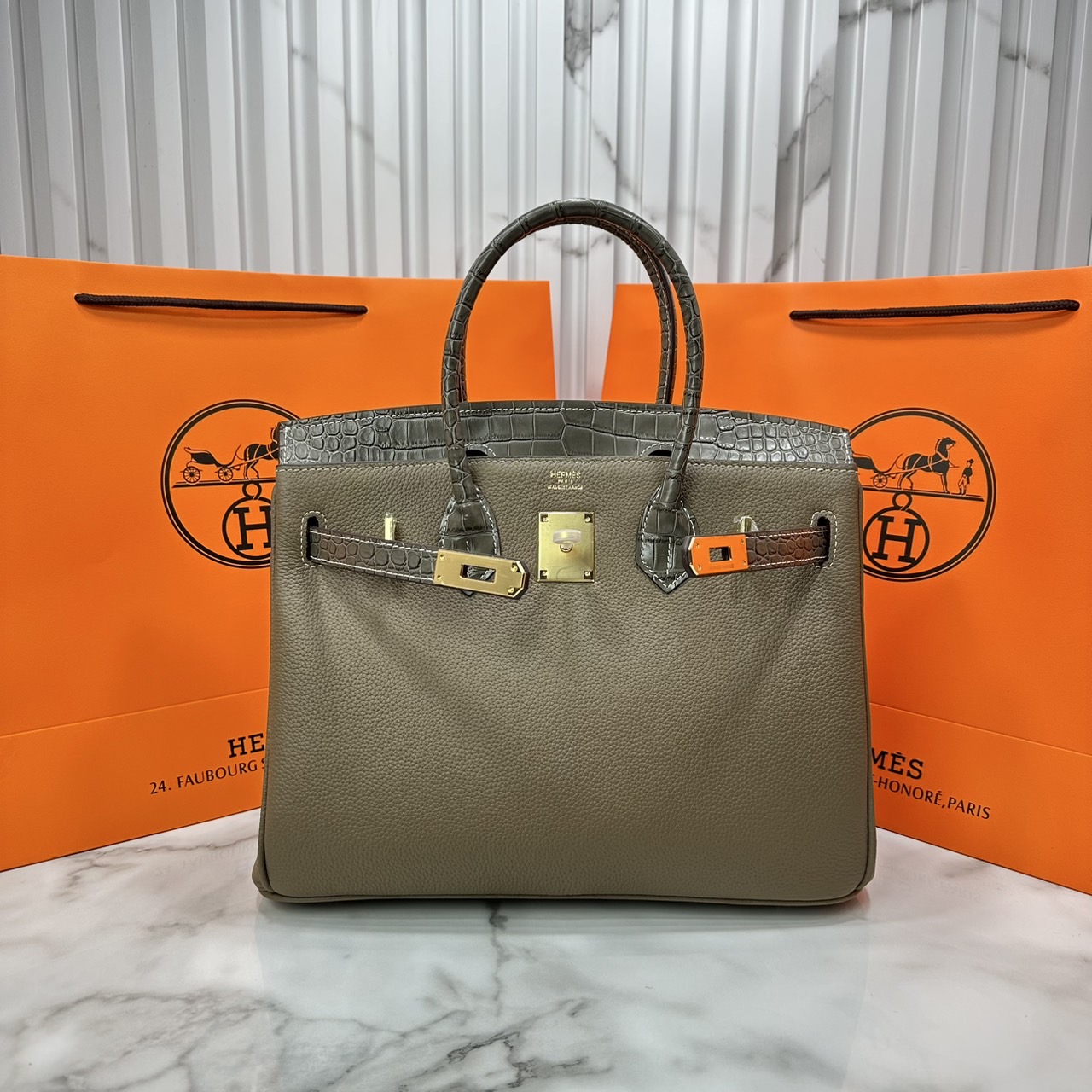ORI หนังแท้ | Hermes Birkin 25 Bag กระเป๋าสะพายที่สุดแห่งหรูหราลัคชู นิยามของความสง่างามเหนือกาลเวลา แบรนด์เนมในฝัน งดงามดั่งเจ้าหญิง