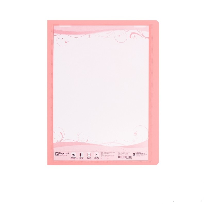 แฟ้มโชว์เอกสาร10ไส้ เติมไส้ได้