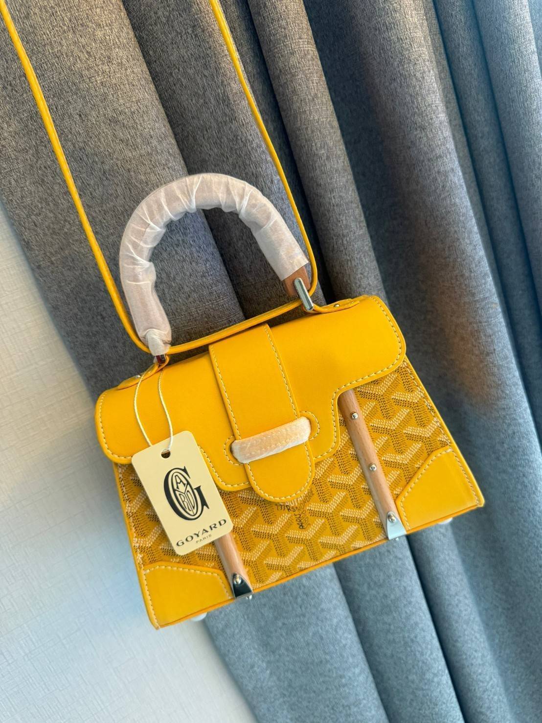 พร้อมส่ง 6 สี Goyard Saïgon Structuré Mini Bag / Saigon Bag กระเป๋าถือ/สะพาย เกรดออริ สลับแท้ 1:1 ใช้ต่างประเทศได้ ภาพถ่ายจากงานขายจริง