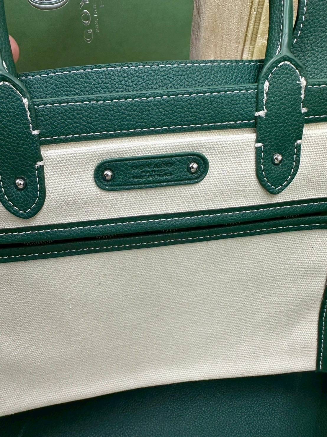 5 สี ORI หนังแท้ | Goyard Saigon Tote Bag กระเป๋าสะพายทรงโท้ท พร้อมหูจับใช้งานง่าย ภายในโล่งกว้าง หรูหราลงตัว