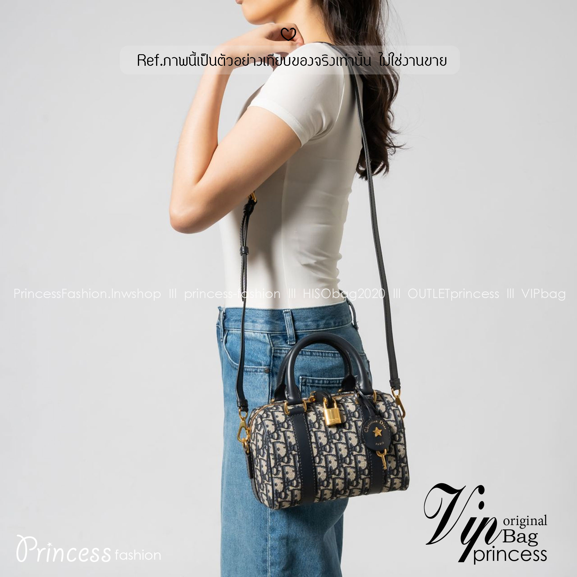 DIOR Groove 20 Bag กระเป๋าสะพายทรงบอสตันสุดคลาสสิค ดูดีและมีเทส รูปทรงหมอนยอดฮิต สวยหรูทันสมัย