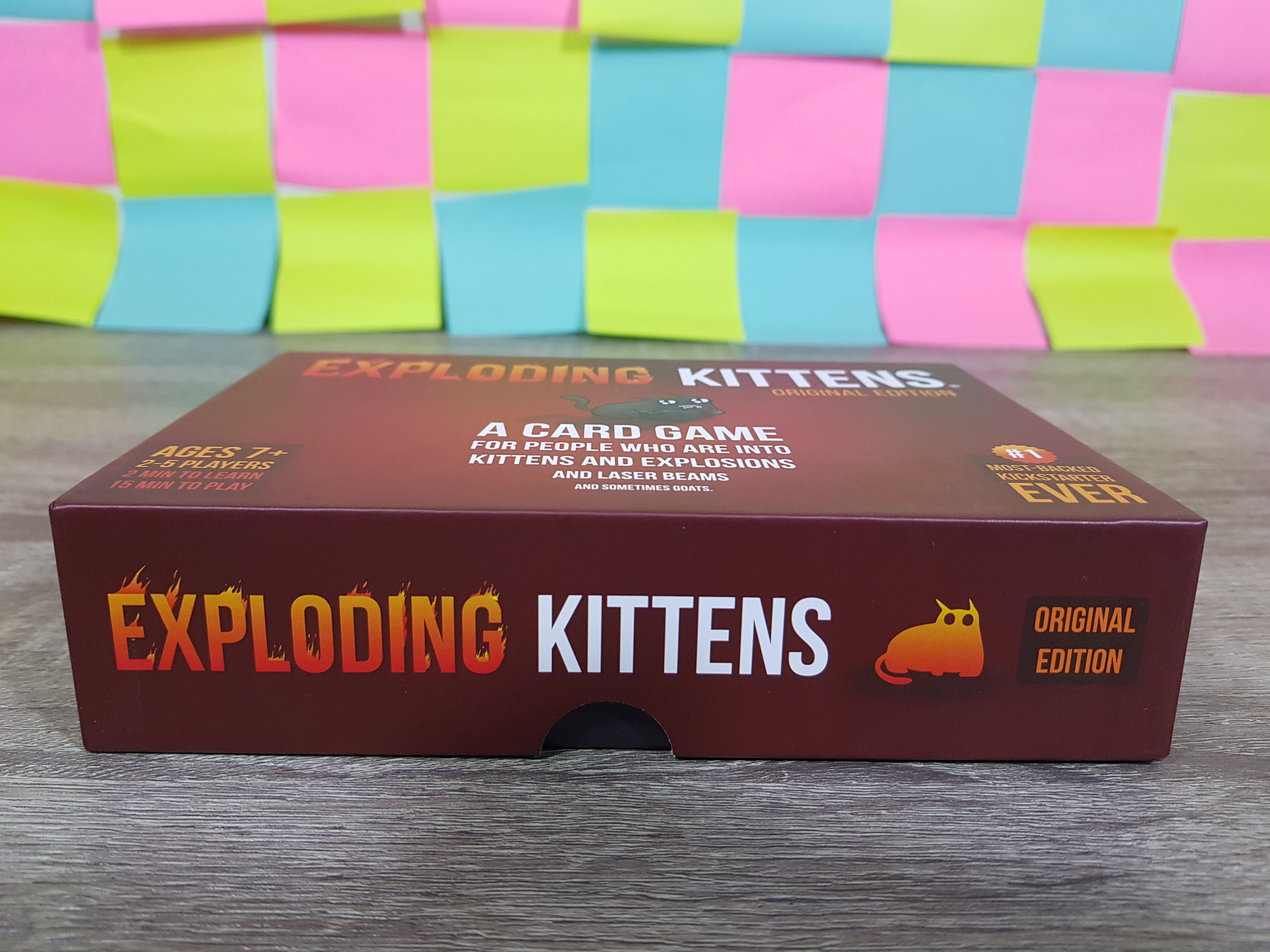 การ์ดเกมแมวระเบิดกล่องแดง (Exploding kittens original edition)