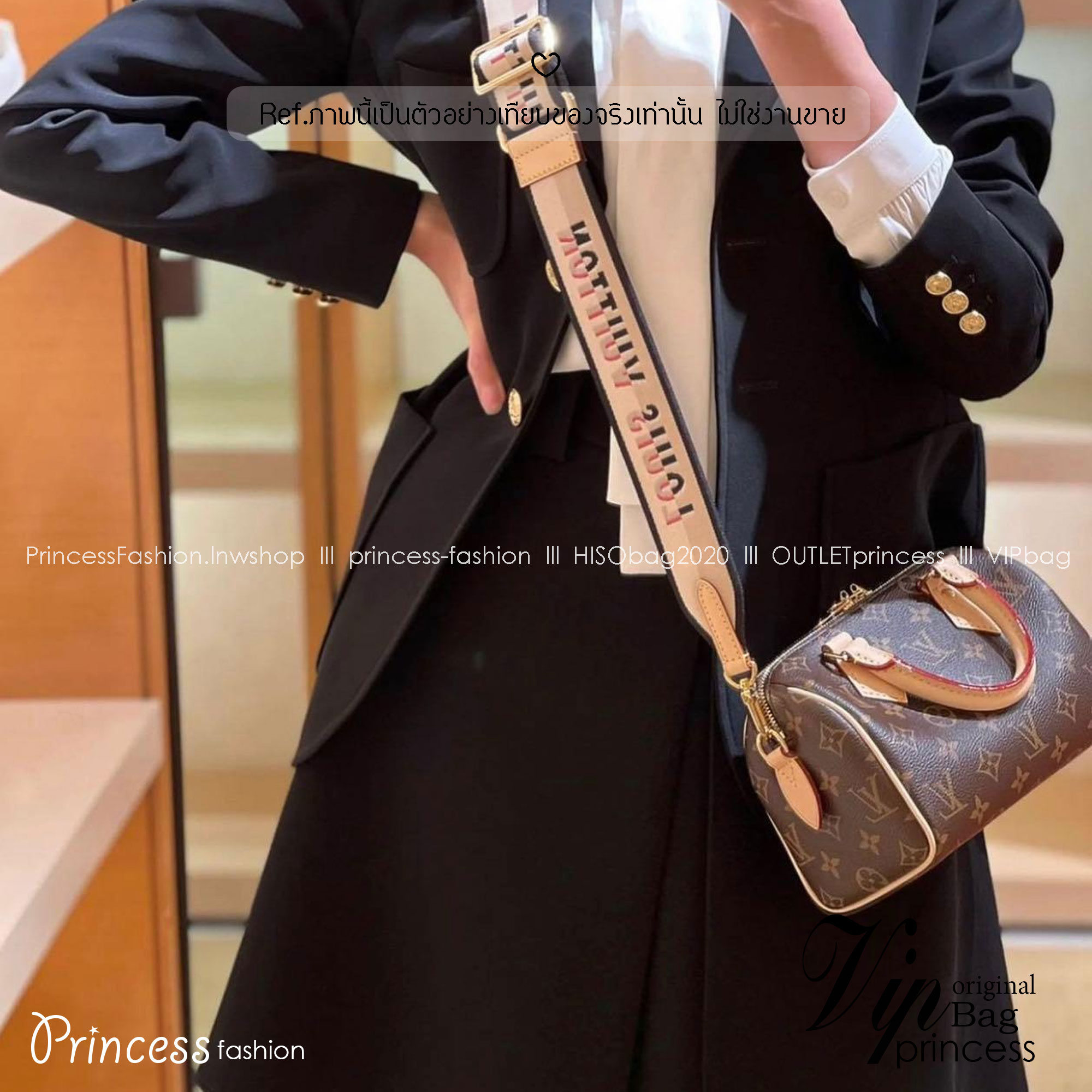 LV Speedy Bandoulière 20 Bag Monogram Canvas กระเป๋าทรงหมอนไซส์เล็กน่ารัก ดีไซน์น่าใช้มากๆ พิมพ์ลายโมโนแกรม ภายในเป็นช่องกว้าง มาพร้อมสายสปอร์ตสวยเท่ห์มาก ใบจริงสวยเกินเบอร์!! ไม่ผิดหวังจ้า