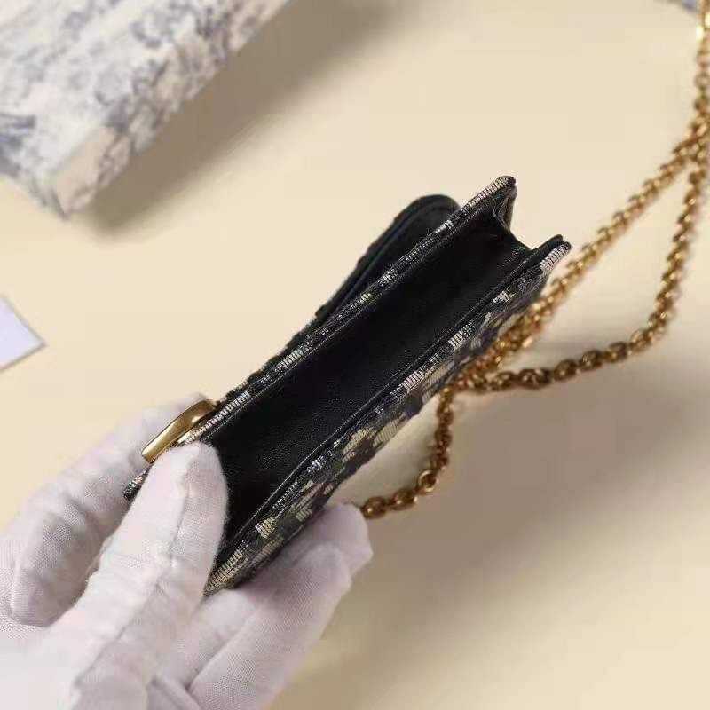 ORI Dior Saddle Nano Pouch / Dior Oblique Jacquard พร้อมส่งที่ไทย ภาพสินค้าถ่ายจากงานขายจริง ใช้งานต่างประเทศได้