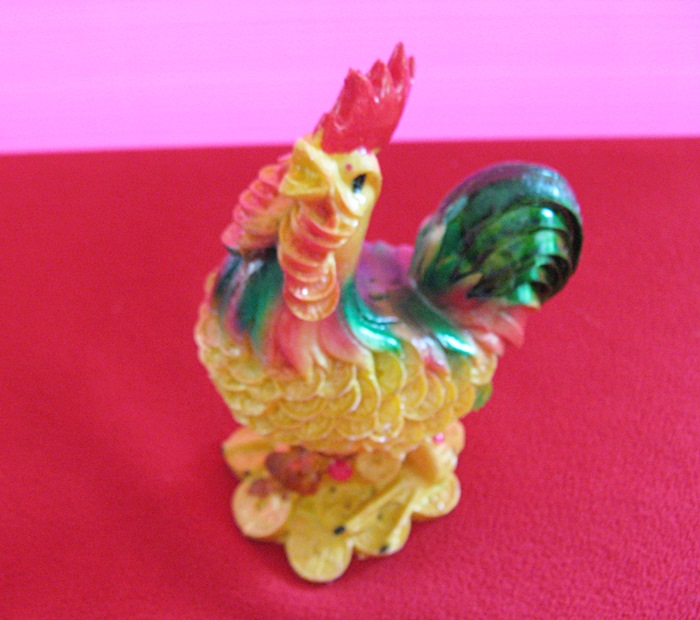 สินค้าหมดค่ะ รูปปั้นไก่เสริมดวง สลายพลังปราณชี่พิฆาต แบบใหญ่ค่ะ