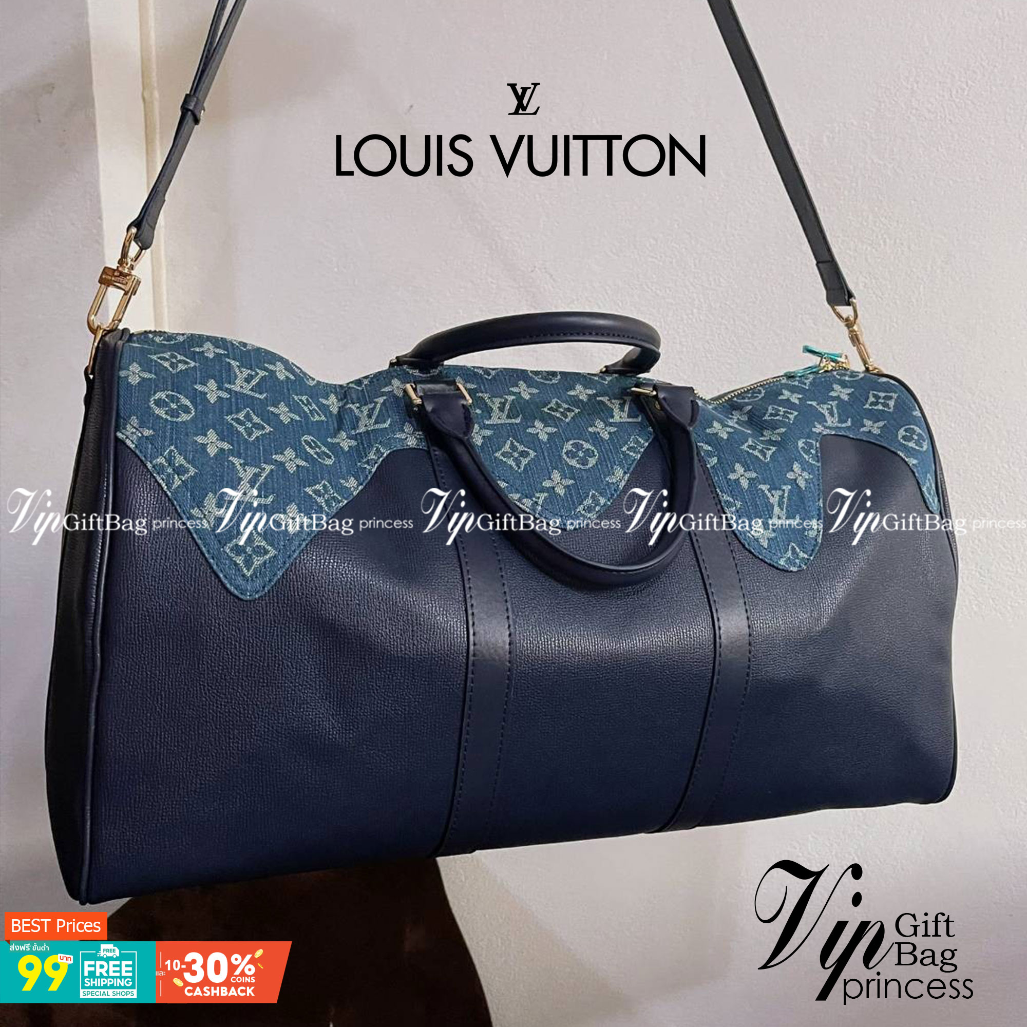 หนังแท้ LOUIS VUITTON KEEPALL กระเป๋าใบใหญ่จุใจ ใส่สัมภาระขึ้นเครื่องเดินทางได้ หูจับแข็งแรง สายสะพายยาวถอดออกได้ สะพายไหล่หรือ Crossbody ก็ดูดี ใช้ได้ทั้งชายหญิง ภาพถ่ายสินค้าจริง ไอเท็มนี้สวยน่าใช้สุดคุ้มมากๆ ห้ามพลาดเลยค่ะ! ราคานี้ถือว่าคุ้มมากค่า