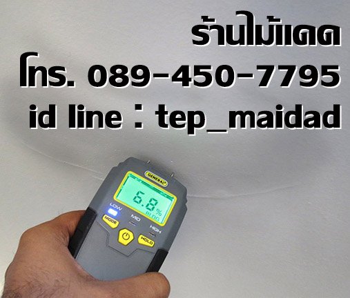 เครื่องวัดความชื้นคอนกรีต ความชื้นผนัง ไม้ ระบบดิจิตอล GENERAL รุ่น MMD4E