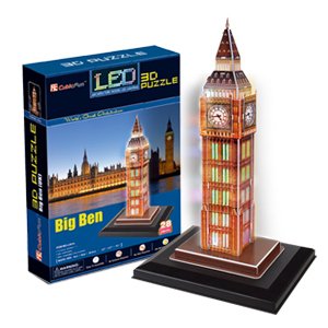 จิ๊กซอ 3 มิติ บิ๊กเบน(Big Ben UK)แบบเปล่งแสง(LED)(L501h)