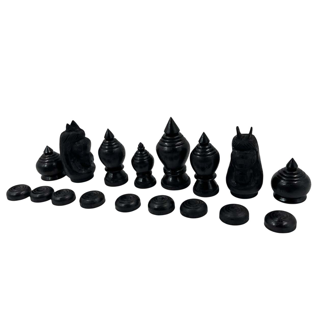 ตัวหมากรุกไทยไม้สักชุดพยุหคีรี