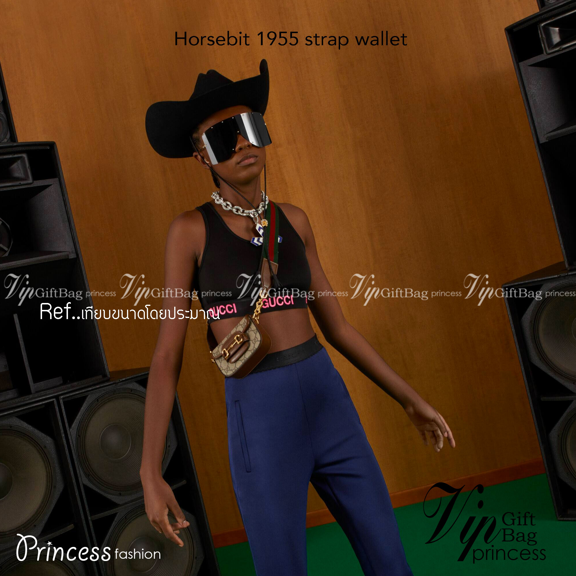 GUCCI Horsebit 1955 strap wallet พร้อมส่ง! กระเป๋าไซส์มินิน่ารัก มี 5 สีให้เลือก สายสะพายถอดได้ เลื่อนปรับระดับได้ เป็นอีกรุ่นที่น่าใช้มากๆ สินค้าแนะนำ