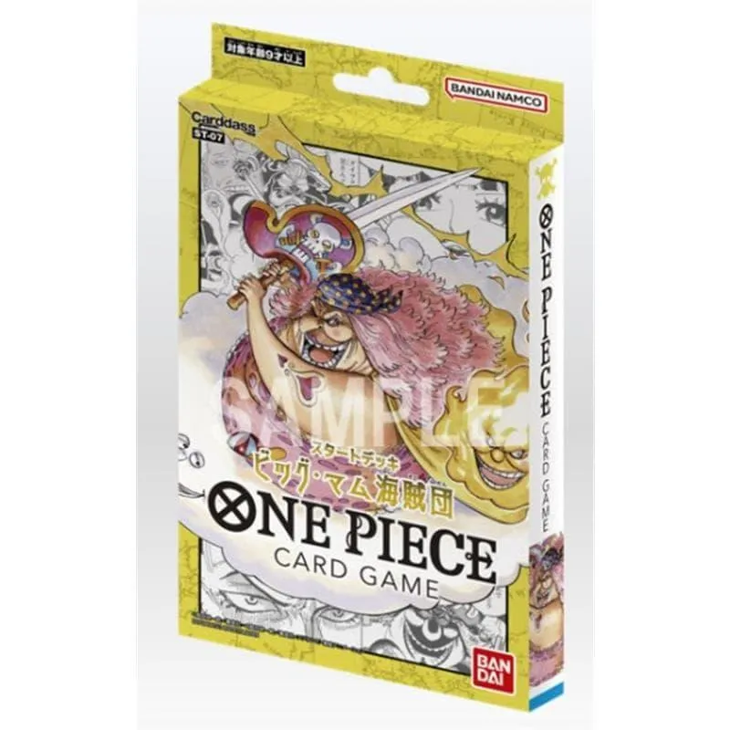 Pre-Order เริ่มส่ง 22/01/2566 One Piece Card Game Starter Deck Big Mom Pirates (OP-ST07) ชุดพร้อมเล่น