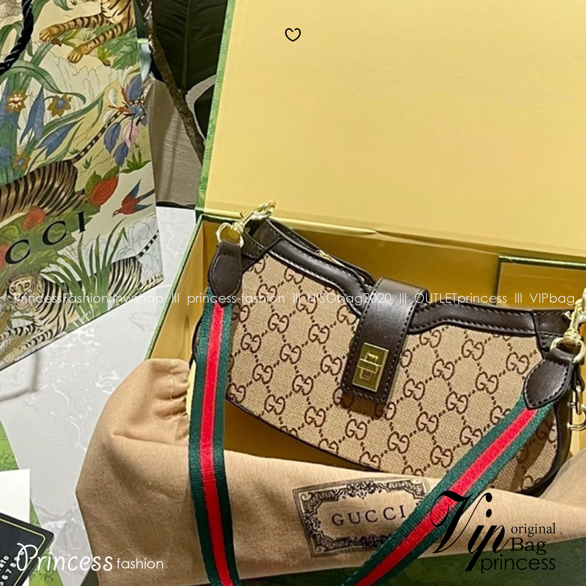GUCCI moon side mini shoulder bag กระเป๋าสะพายไหล่ดีไซน์วินเทจ คลาสสิคลัคชู ดูผู้ดี สวยแบบน้อยแต่มาก สวยย้อนยุค ขนาดกำลังสวย