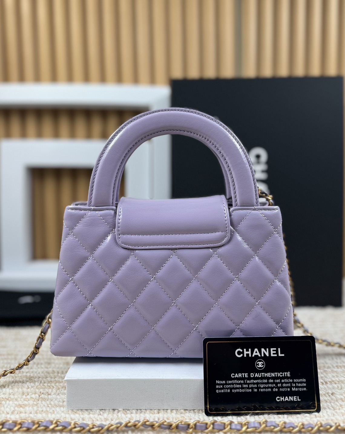 Chanel mini kelly flap bag เกรดออริ สลับแท้ 1:1 ใช้งานต่างประเทศได้