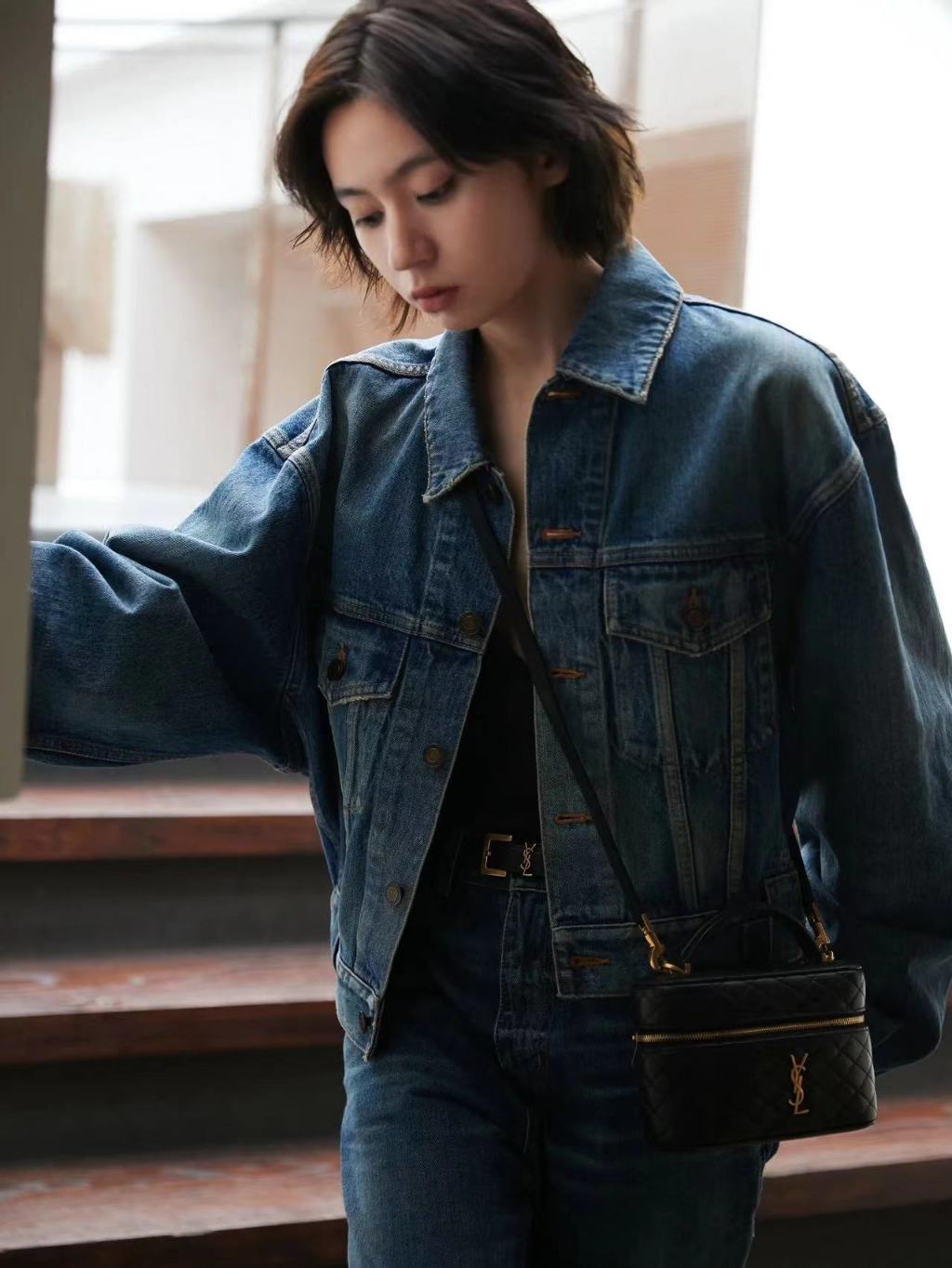 YSL gaby vanity bag กระเป๋าถือ/สะพาย ใส่เครื่องสำอางค์ ทรงกล่องสวย ที่สามารถใช้เป็น everyday bag สะพายได้ทุกวัน พลาดไม่ได้เลยกับคอลสุดหรู