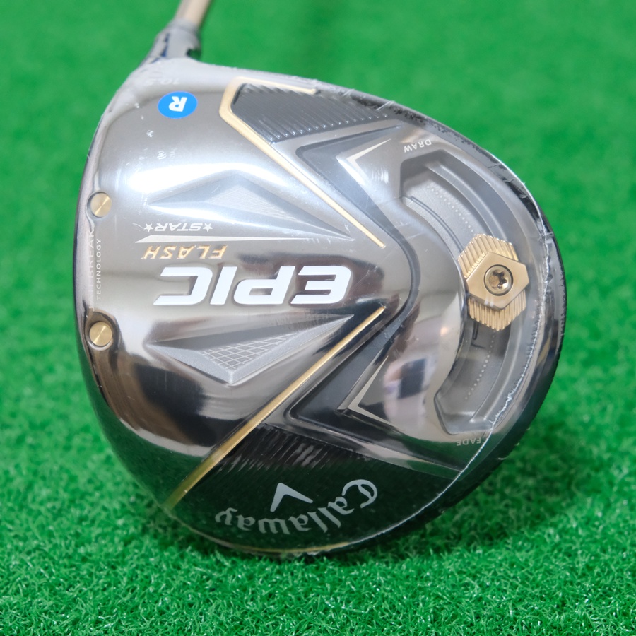 NEW CALLAWAY EPIC FLASH STAR 10.5* DRIVER - ATTAS 30R FLEX R + HEADCOVER