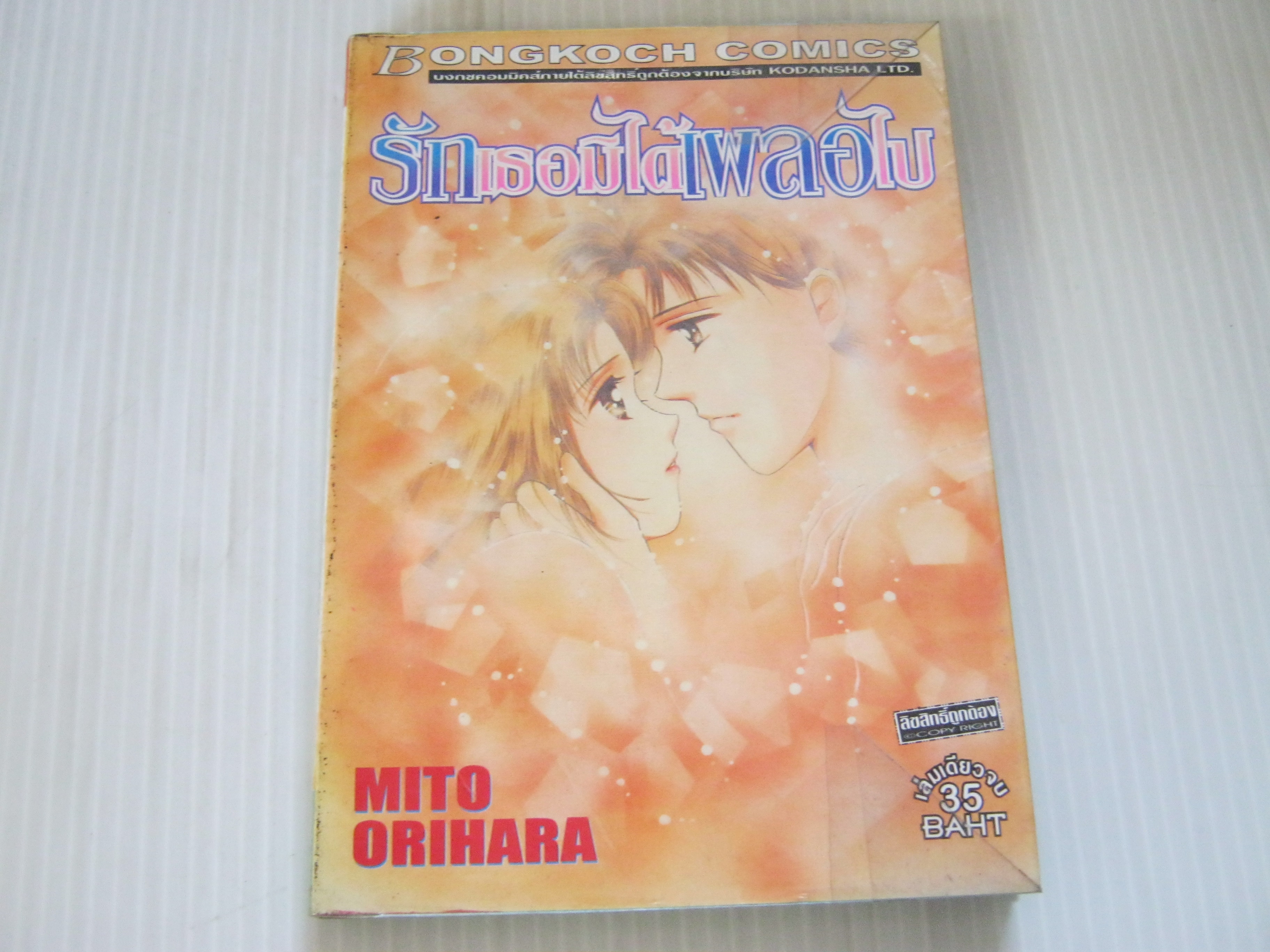 รักเธอมิได้เผลอไป เล่มเดียวจบ Mito Orihara เขียน***สินค้าหมด***